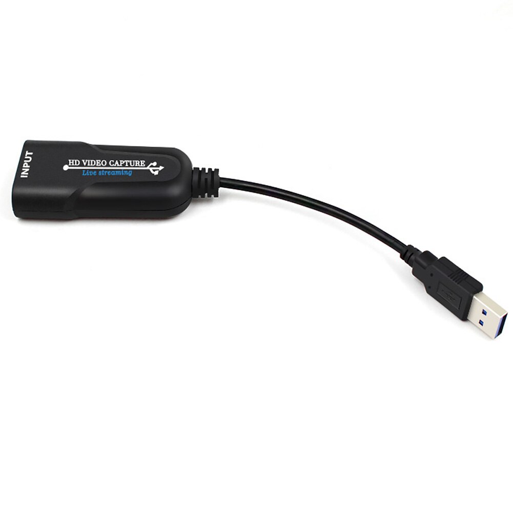 Portable UVC Home Office Mini Adapter Video Card 1080P 60fps For Computer USB To for HD Plug And Play Plastic