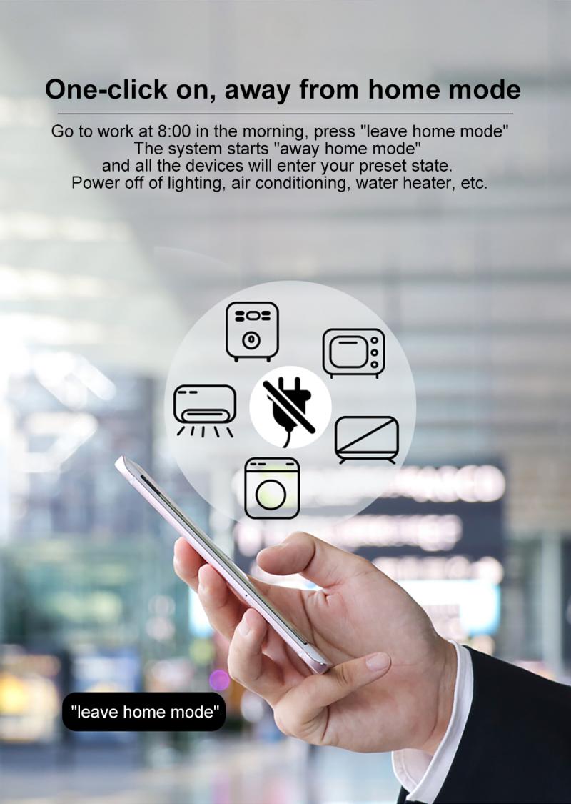 Smart infrared radio frequency remote control With learning function Can control radio frequency equipment convenient practical