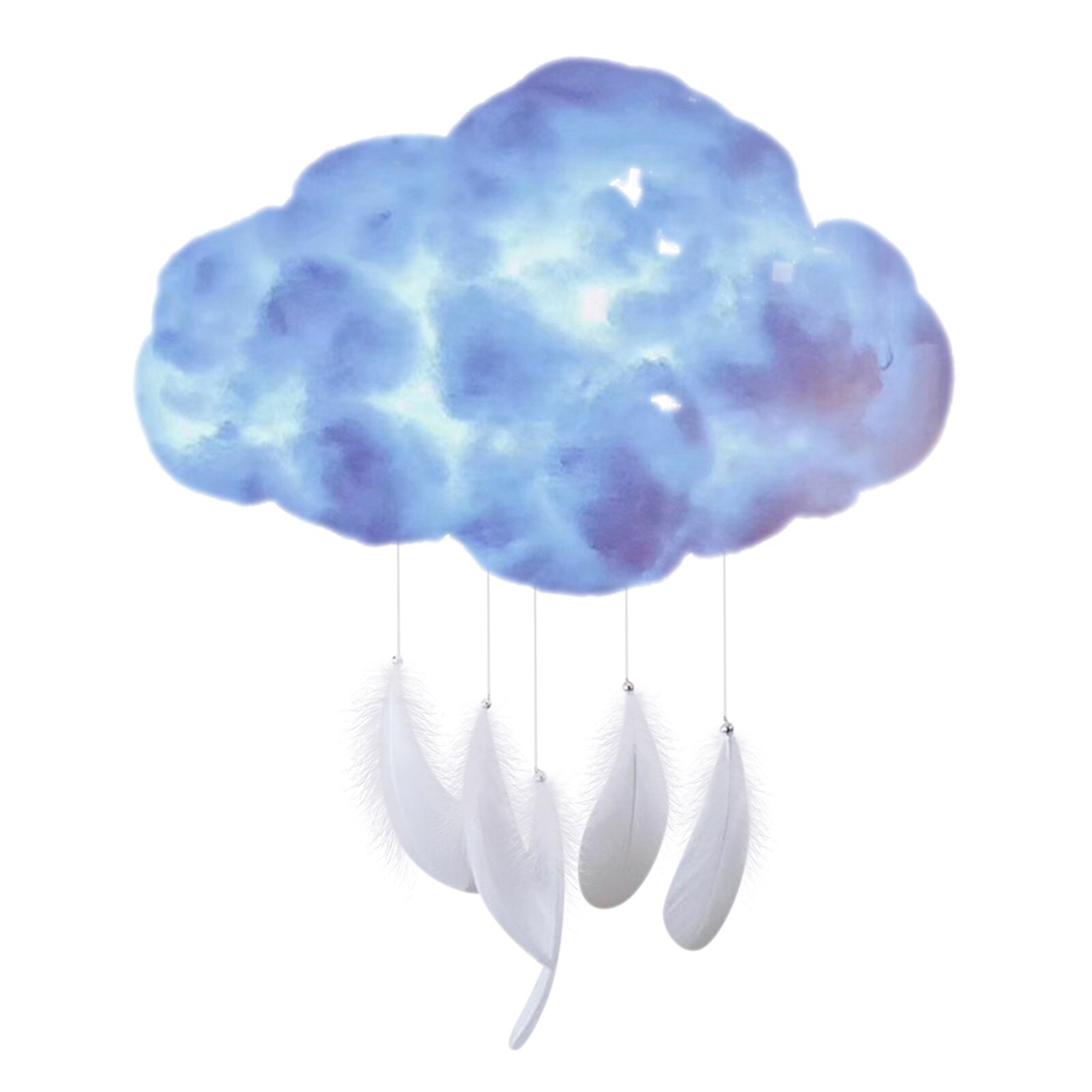 Kinderen Diy Led Warm Witte Wolken Lamp Nachtlampje Cloud Creatieve Handgemaakte Voor Home Decor Wedding Night Lights