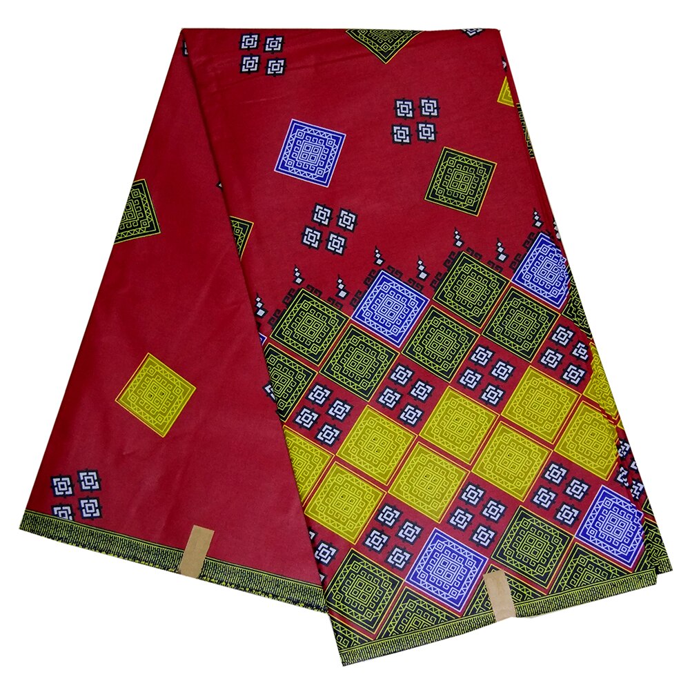 African Wax Print Fabric 100% Cotton Nigerian Ankara kwanzaa Wax: Default Title
