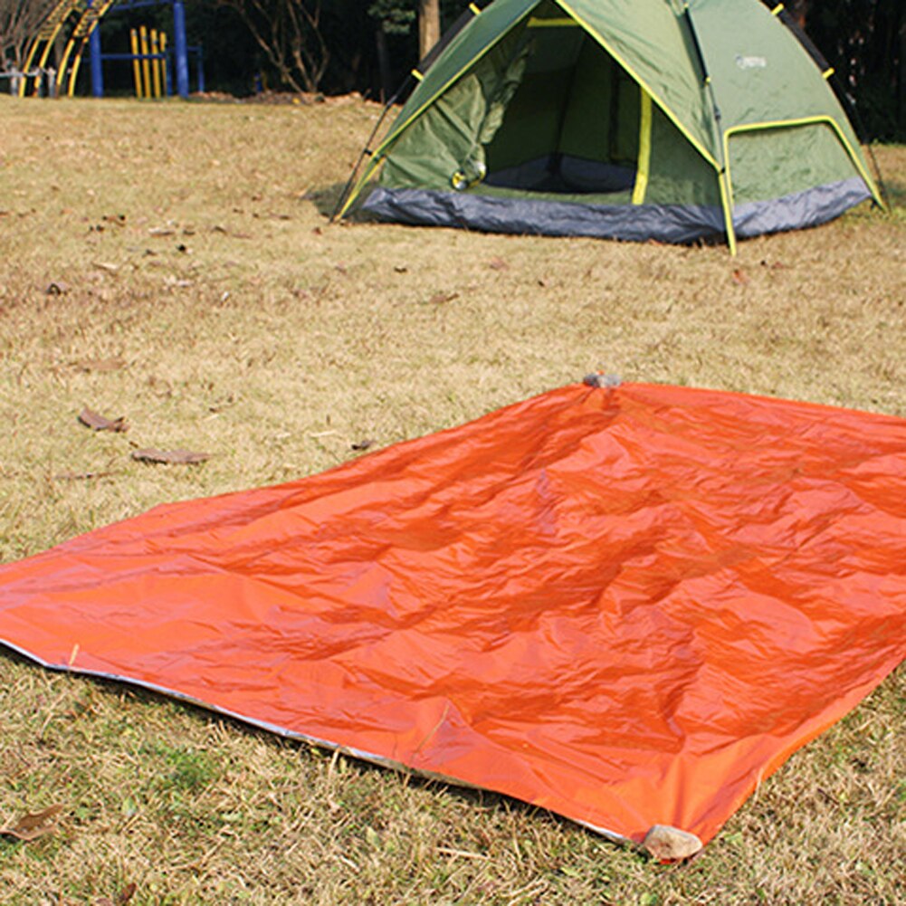 Ultra-Dunne Aluminium Film Slaapzak Outdoor Koude-Proof Dubbele Persoon Ehbo Tent Isolatie Deken Voor Emergency camping