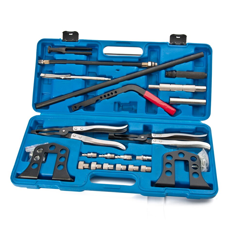 Cylinder Head Service Valve Spring Compressor Remover OHV OHC Engine Repair Set