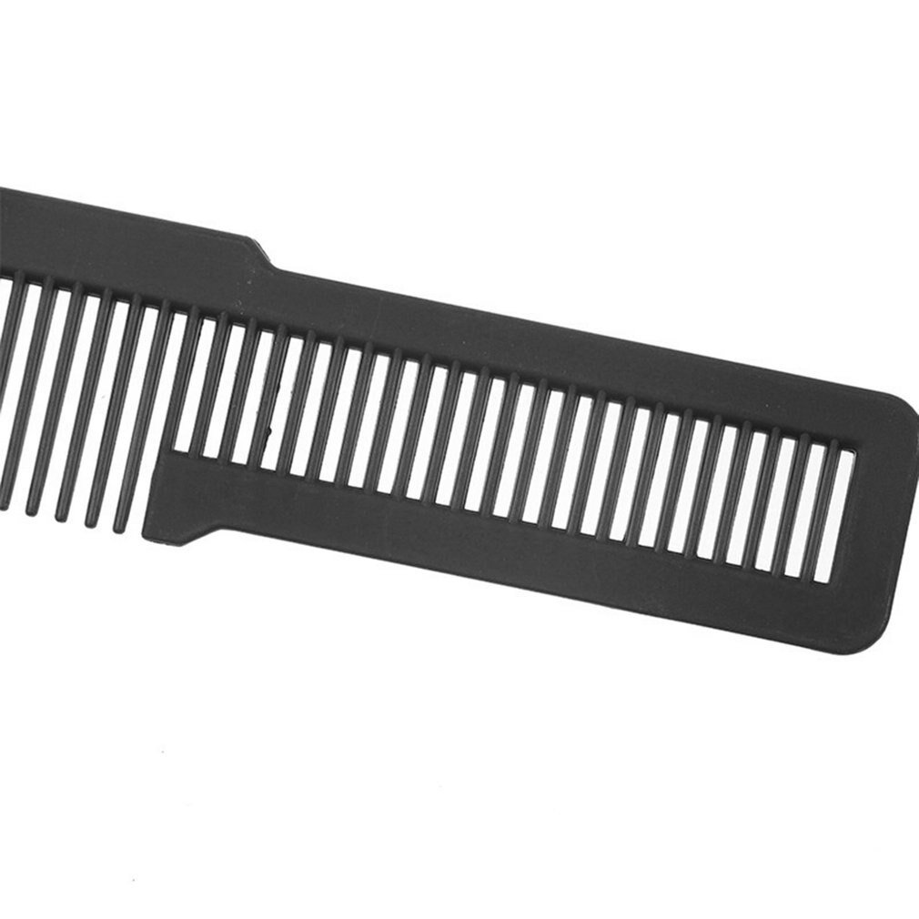 Antistatic Hair Comb Hard Carbon Flat Head Cutting Combs for Salon Styling Sectioning Haircut Tool