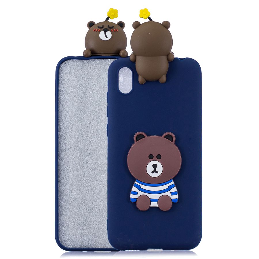 Funda de silicona para Huawei Y5 funda para Y5 ) Coque Huawei Y5 funda trasera Huawei Honor 8S 3D Panda TPU funda blanda: Honor 8S / 4