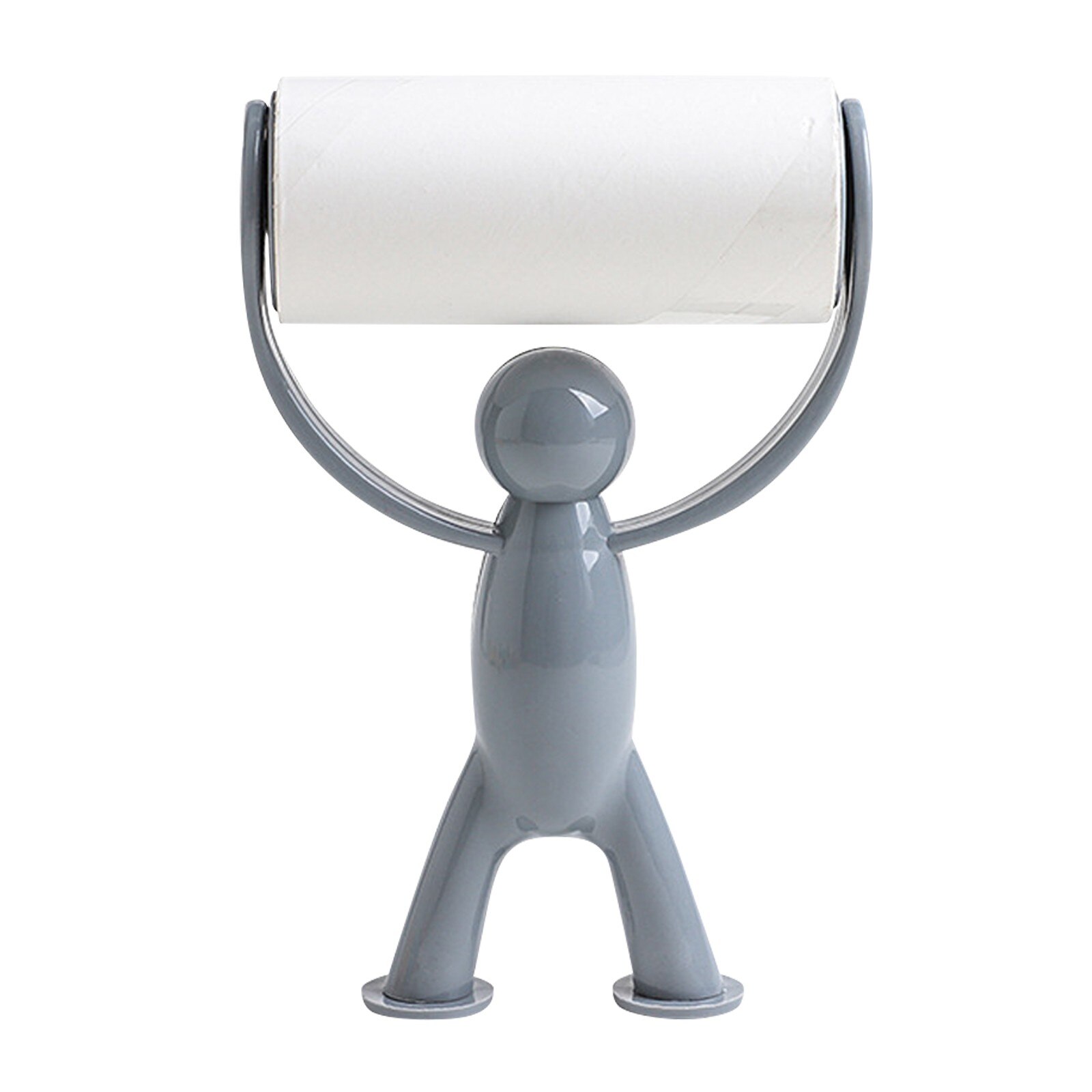 Lint Rollers Humanoid Standing Hair Sticking Device Sticking Device Tearable Roller Rolling Brush Sticky Roller Hair Remover: C