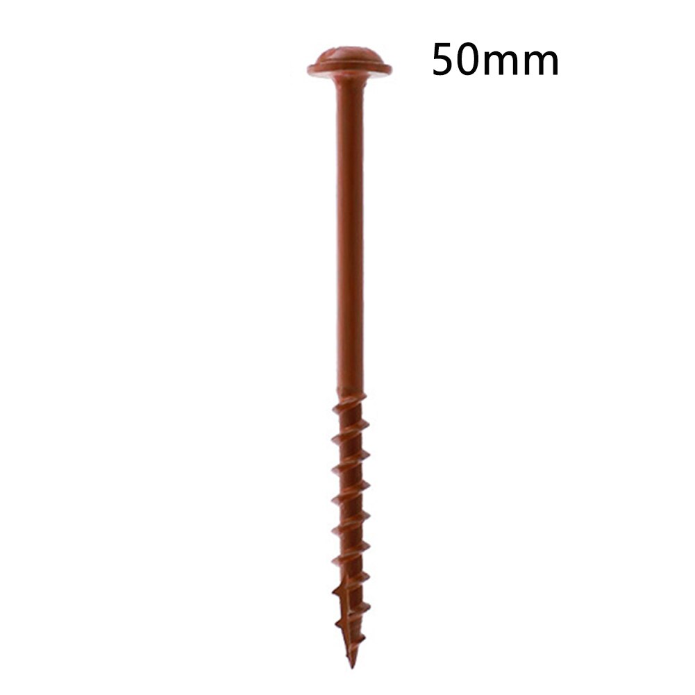 100pcs Weatherproof Pocket Hole Screw Woodworking With Thick Thread Inclined Accessories Self Tapping Furniture Fixing For Jig: B 50mm