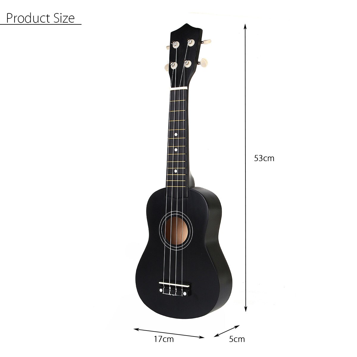 21 Inch Groen Sopraan Ukulele Basswood 4 Strings Hawaiian Gitaar Muziekinstrumenten Ukulele Sopraan Gitaar Met Gig Bag Tuner