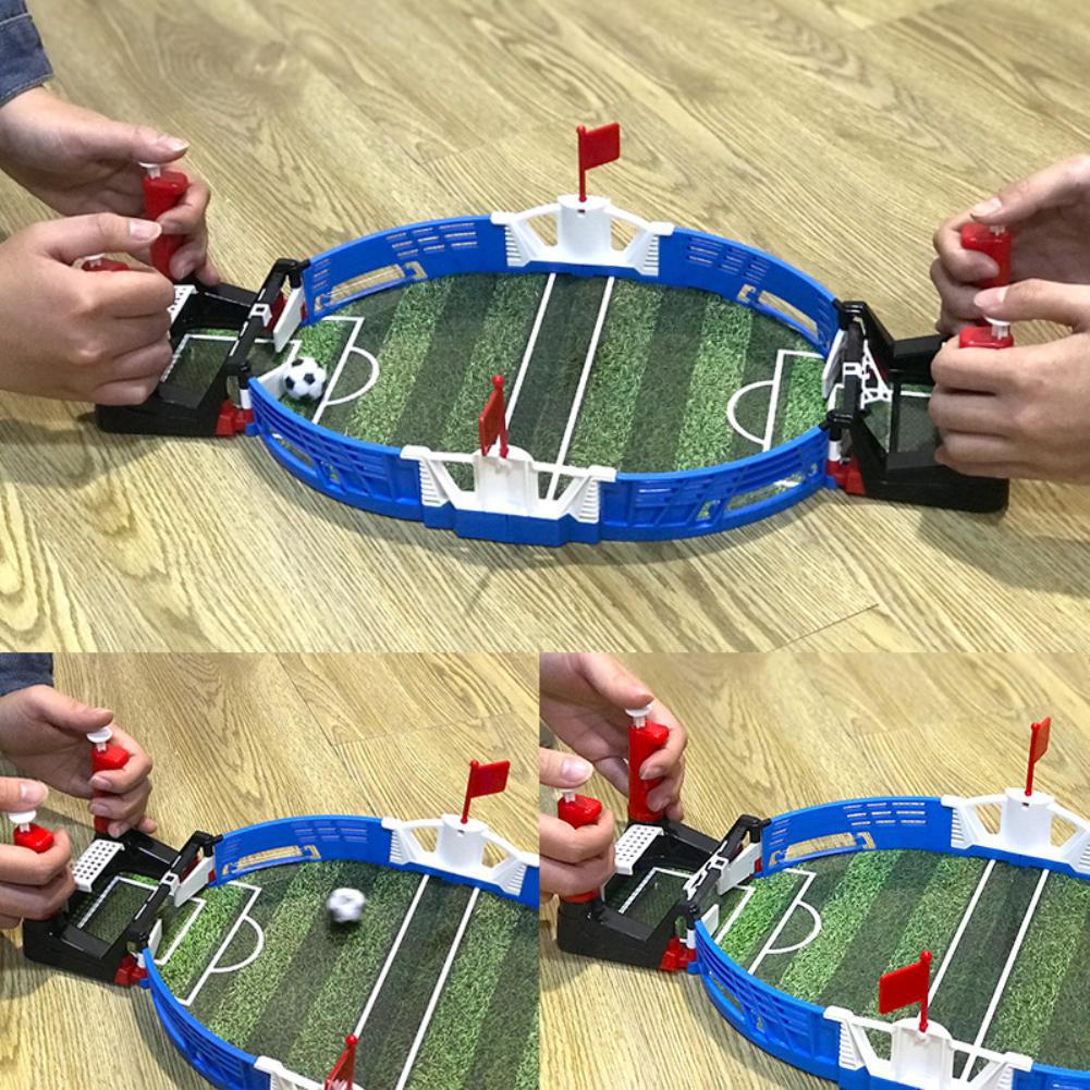 Finger Soccer Table Game Competitive Mini Table Football Field Balls Home Match Puzzle Toy for Kids Speed Cups Mesa De Juegos X7