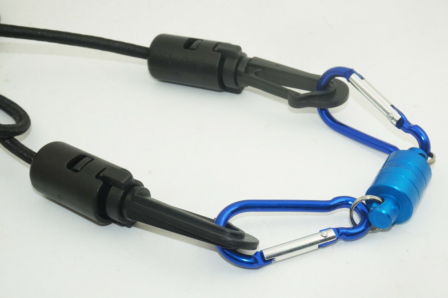 Release/Strong pull Magnetic magnet Net Release Fly Fishing Coiled Lanyard 2.5KG