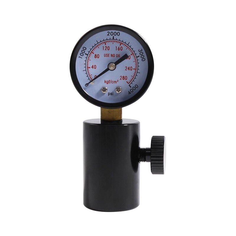 Air Tank Pressure Checker For Scuba Diving With 4000 PSI Gauge Regulator Tester Alat Test: Navy Blue