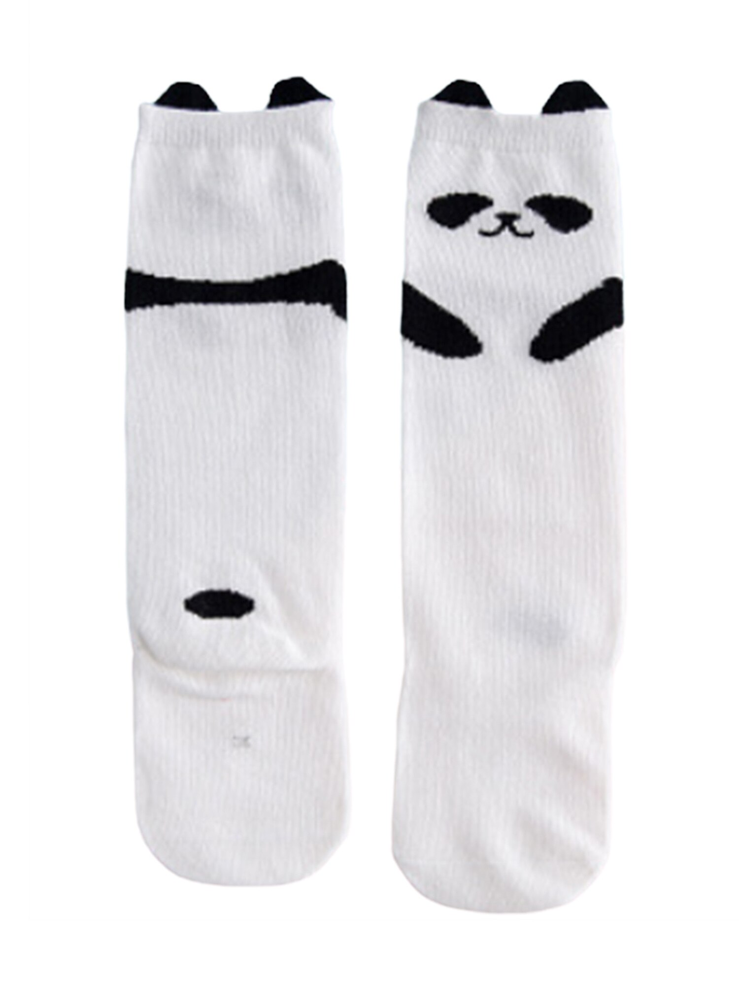 Kleinkind Baby Mädchen Jungen Nette Cartoon Baumwolle Socken Frühling und Herbst Nicht Rutsch Niedlichen Mitte Rohr Socken 4 Farben: C / Size S