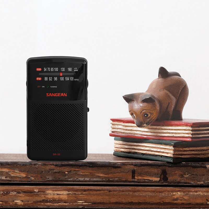 Sangean SR-35 AM/FM Portable pocket radio fm radio receiver radio receiver pocket radio fm receiver