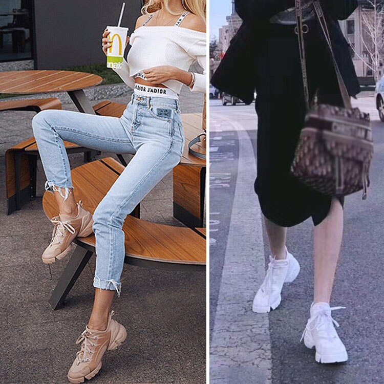 Dad Chuny Turnschuhe Frauen Laufschuhe Frau Sport Schuhe Trainer Frauen Plattform Turnschuhe Zapatillas Mujer Deportiva