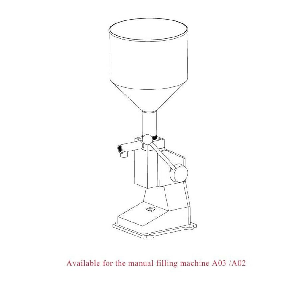 1Pcs A02/A03 Manual Filling Machine Parts Of Discharge Piston
