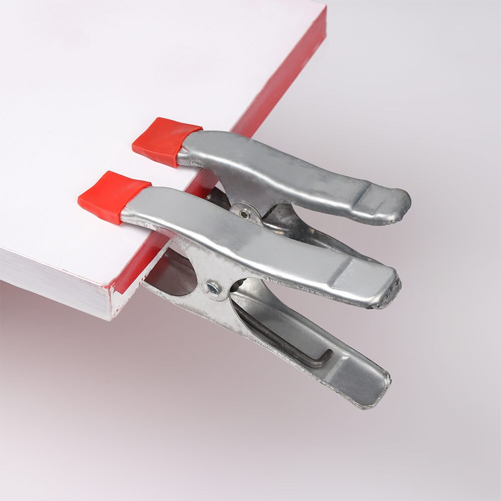 1pc 4" 6"7" 9" Inch Powerful Woodworking Metal Spring Clamp A-Shaped Metal Spring Clip For Carpentry Crafts Repair Hand Tool