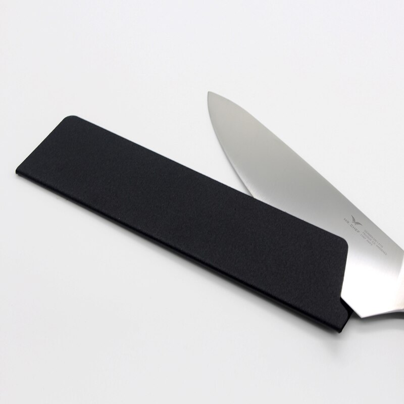 2 st/set knivseggsskydd kockknivar fodral (220cm)  & bruksknivlock pp lock med flanell halvöppen