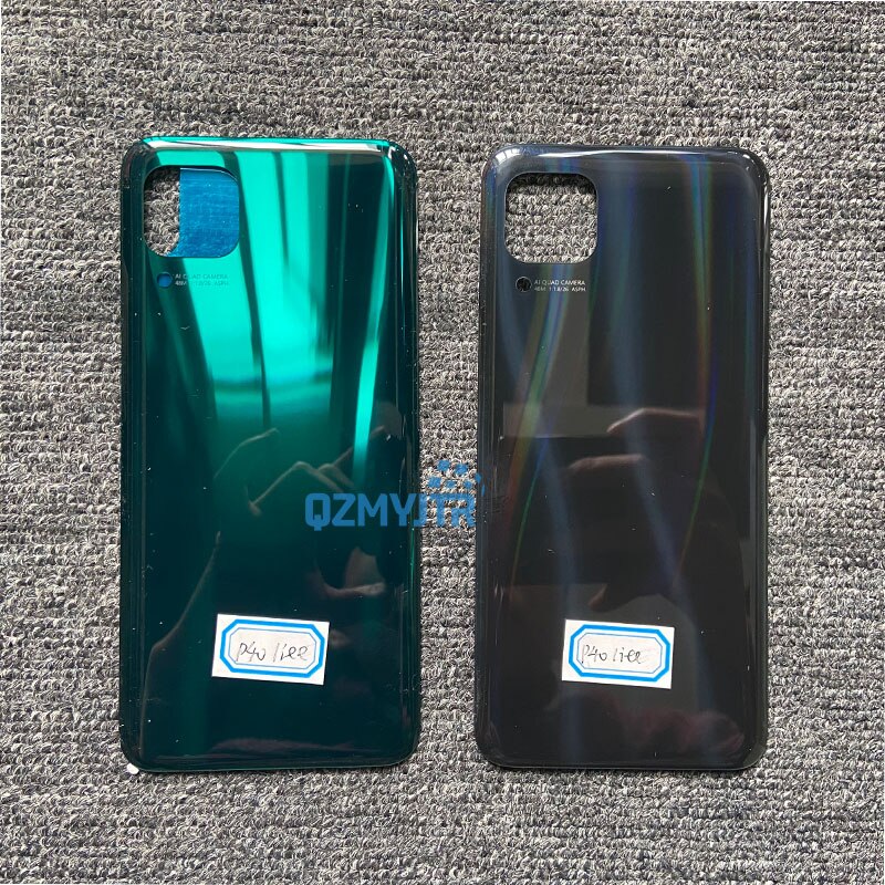 6.4 &quot;Voor Huawei P40 Lite JNY-L21 JNY-L22 Back Glass Cover Batterij Behuizing Deur Lens Rear Case Met Camera Lens nova 7i 6SE 6 Se