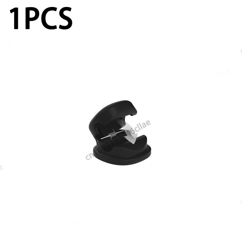 Självhäftande kabelorganisatör kabelklämma kabelhållare trådklämmor kabelhållare kabelorganisatör för hemmakontor hantering under skrivbord: Rosa