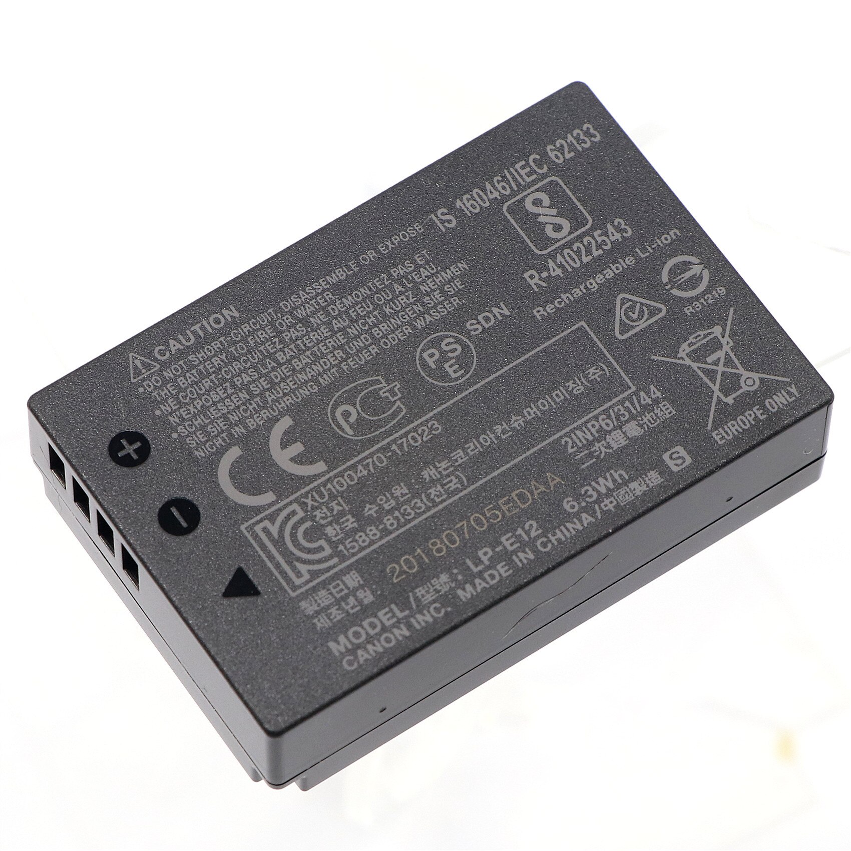 Originele LP-E12 LPE12 Digitale Camera Batterij Voor Canon Eos M50 M10 M100 M2 M200 100D M Kus X7 Rebel SL1 camera