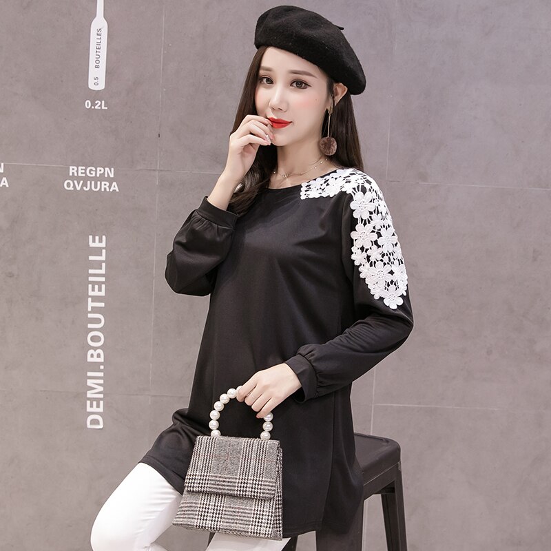 Blouse met lange mouwen en knoopmanchetten in wit | Witt