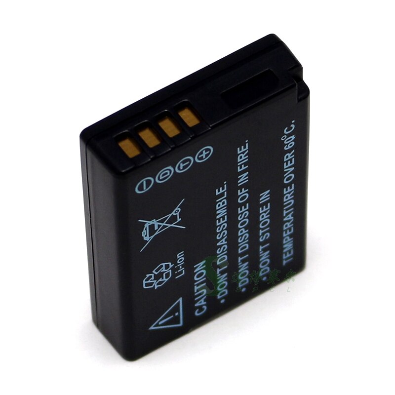 Dmw-bcg 10 batteri + usb-laddare för panasonic dmc -zr3 dmc -3 d 1 dmc -tz6 dmc -tz7 dmc -tz8 kamera byt ut dmw-bcg 10e dmw-bcg 10pp