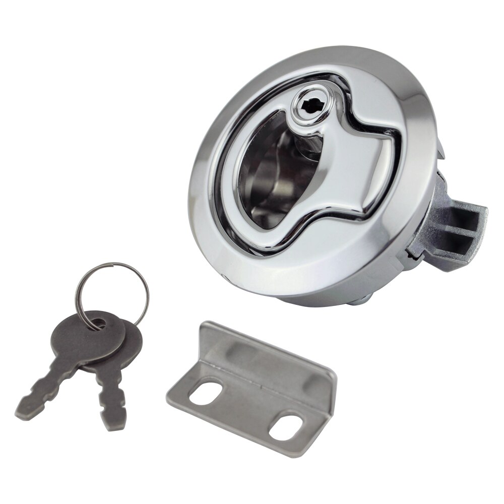 50mm Stainless Deck Filler AISI 316 Stainless Steel Fuel Water Waste Diesel Gas Key Marine Boat Hardware Cap Filler 2"