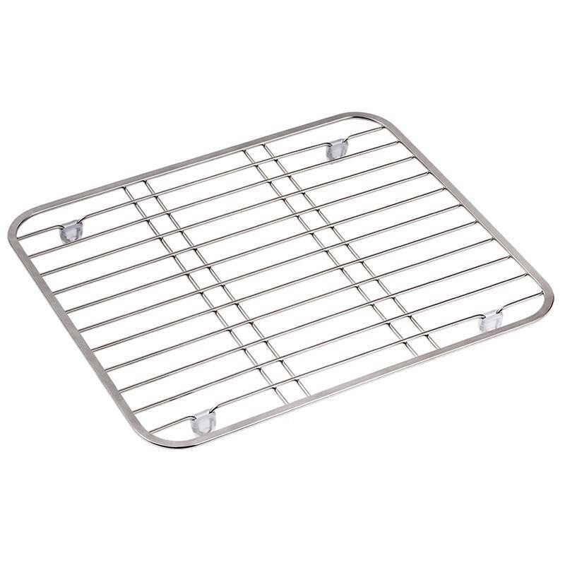 Égouttoir d&#39;évier en acier inoxydable, grille de protection pour évier de cuisine, multifonction, séchage des fruits et légumes: Default Title