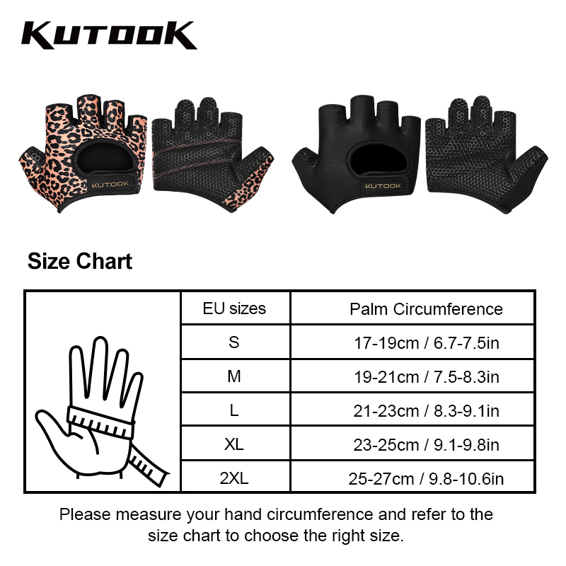KUTOOK Gewichtheber-Handschuhe, vollständiger Handflächenschutz, Gewichtheben, Fitness, Workout, Trainingshandschuhe für Männer und Frauen, Sport- und Fitnessstudio-Handschuhe