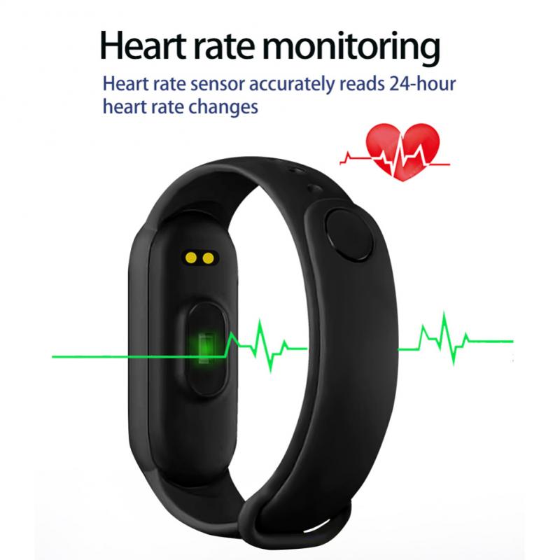 M6 Clever Uhr Magnetische Adsorption Ladung Sport Fitness Armbinde Herz Bewertung Tracker Blutdruck Monitor Smartwatch