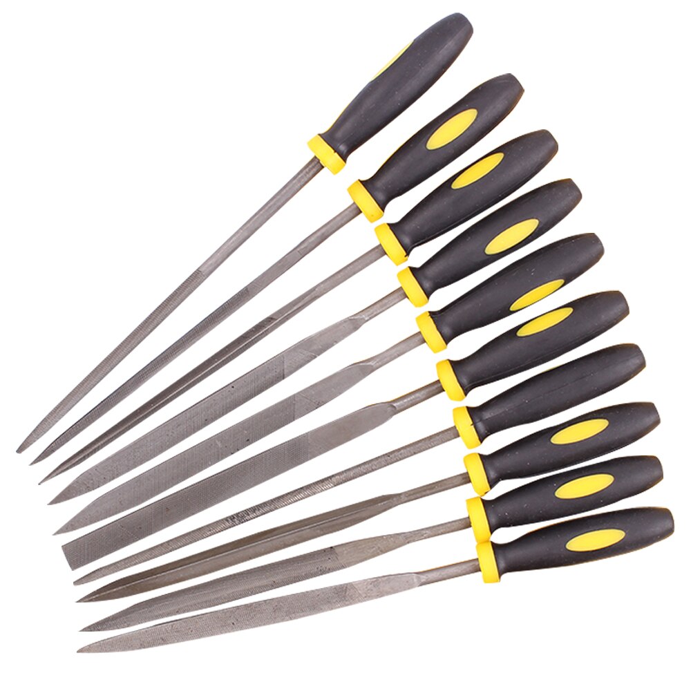 LUXIANZI 5PCS Needle Files Set Mini Metal Rasp For Wood Carving Tool Metal Glass Stone Craft Steel Rasp Hand File Tool Kit