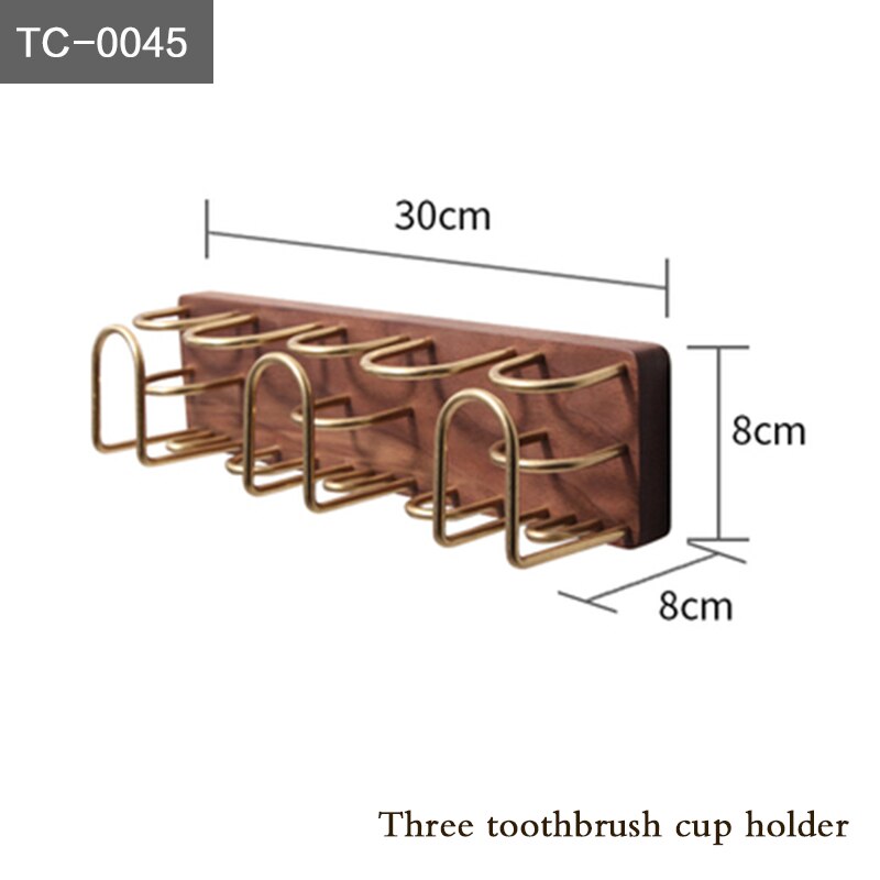 Multifunctionele tandenborstel bekerhouder wandhanger tandenbekerhouder mondbekerrek gratis perforatie: Tc-0045