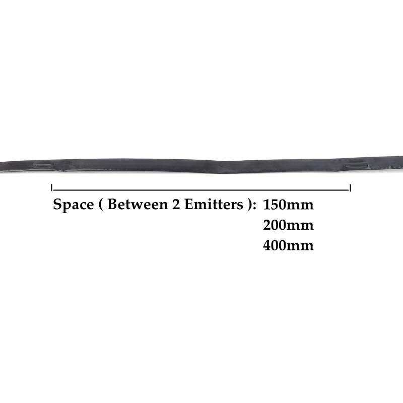 16mm 2-Löcher Mikro Bewässerung System Tropf Band 0,2mm Dicke Raum 10/15/20cm unter Film Gewächshaus Bauernhof Bewässerung Patch Band Schlauch