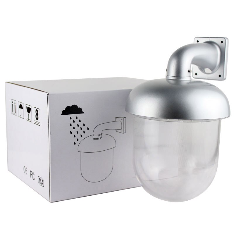 For CCTV IP Pan Tilt Camera Outdoor Waterproof Dome Housing Enclosure