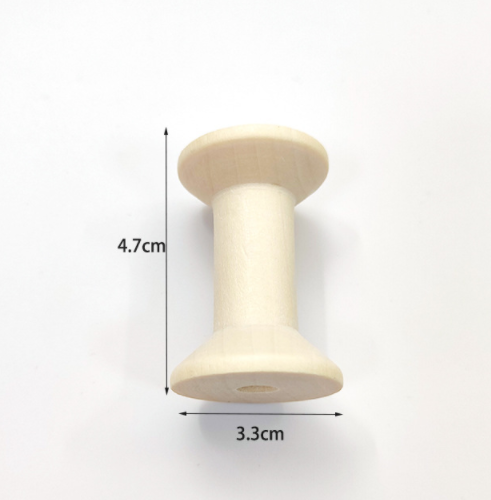 5/10pcs Wooden Bobbins Empty Thread Spools For Twine Wire Ribbons Reel Spool Sewing Accessories Tools DIY Wood Crafts: light green