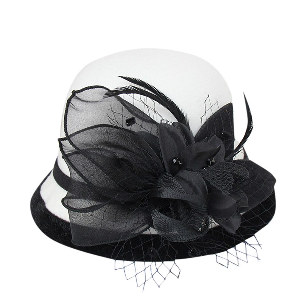 Style Women Beret Hats French Style Hat Cap Vintage Warm Party Top Hat Soft comfortable women Hat#G40: White