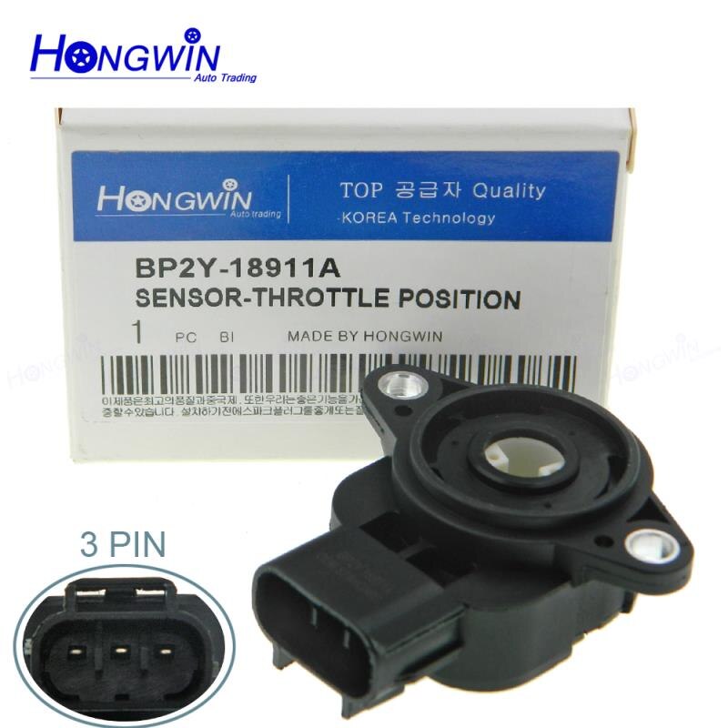 BP2Y-18911A Gasklepsensor TPS Sensor Past Mazda Protege 1997-2001 Past Miata 1999-2005 Past KIA Sephia 97 5S5217