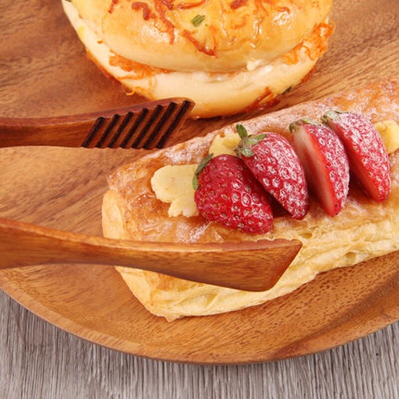 27 CM pinza de madera pinzas para alimentos pinzas de cocina antideslizante antideslizante bambú cocinar hornear barbacoa barbacoa pan ensalada pinzas barra de cocina del hogar herramientas de protección ambiental