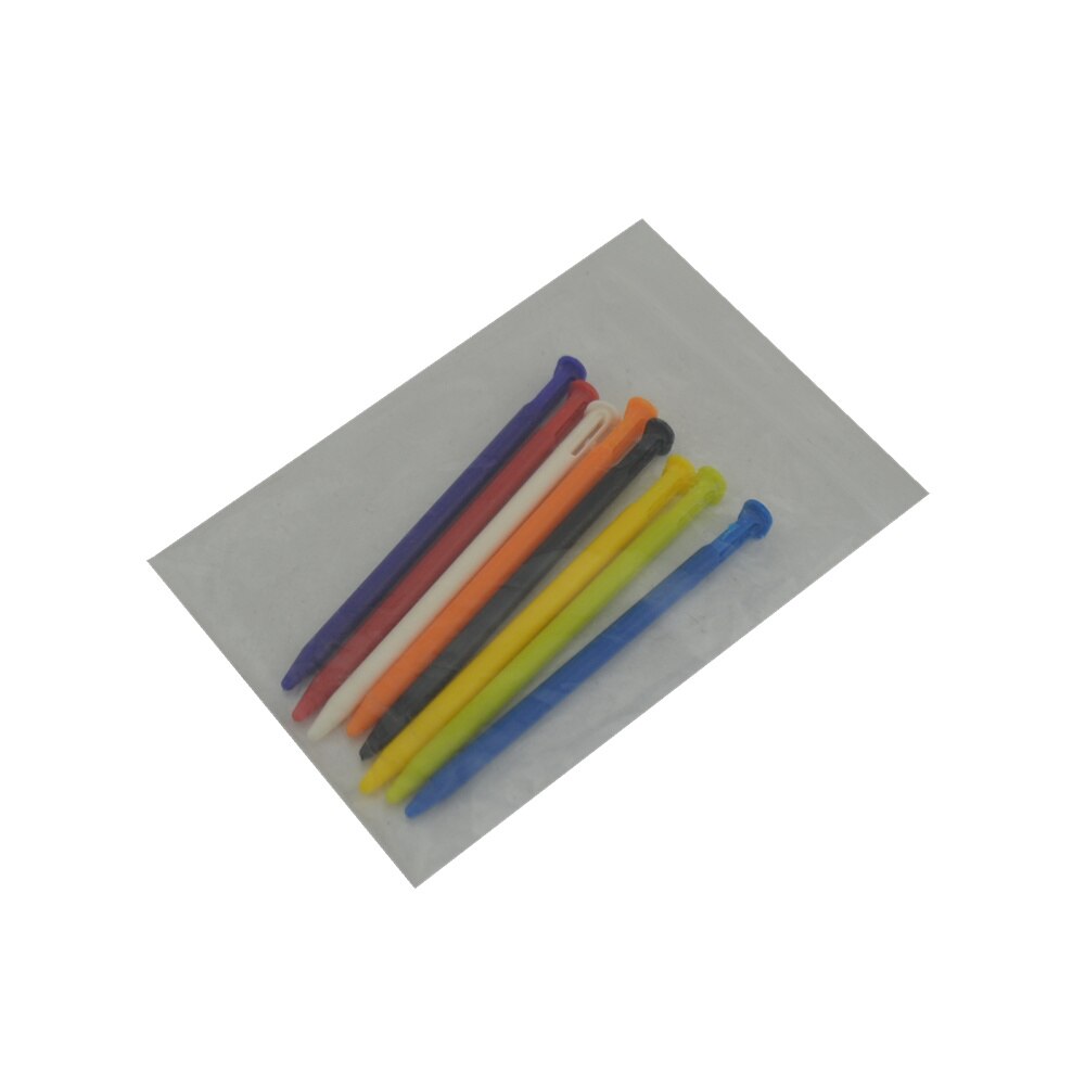 8 X Color Touch Stylus Pen para Ntd N-D-S D-S Lite D-S-L N-D-S-L Plástico Novo Video Game Jogo Caneta Stylus acessórios 8.7 centímetros Portabl