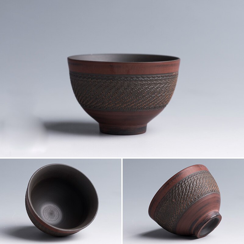 Tangpin japaanese keramisk tekop porcelæn kop kinesisk kung fu kop drinkware: Stil e