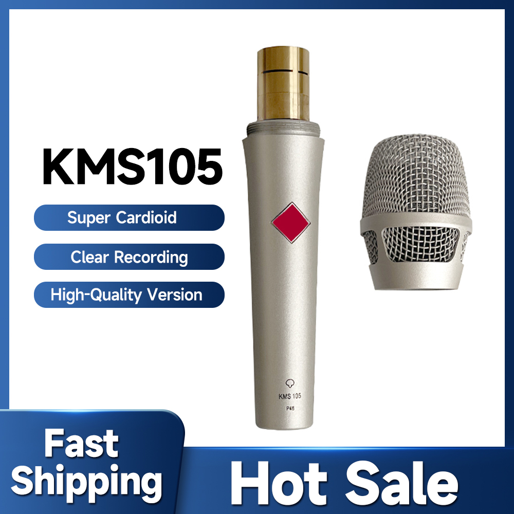 KMS105 Supercardioid Condenser Microphone for Computer Recording Gaming Singing Living Karaoke Vocal