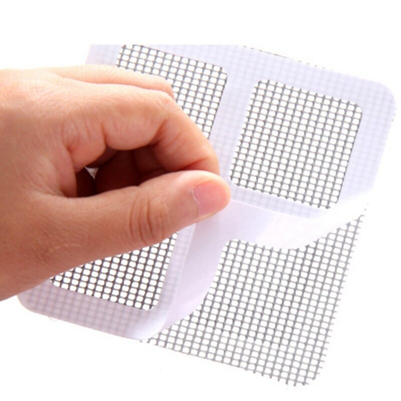 5 stuks/pak raam thuis zelfklevende anti-muggen vliegen insecten net reparatie scherm muur patch stickers gaas raamhor