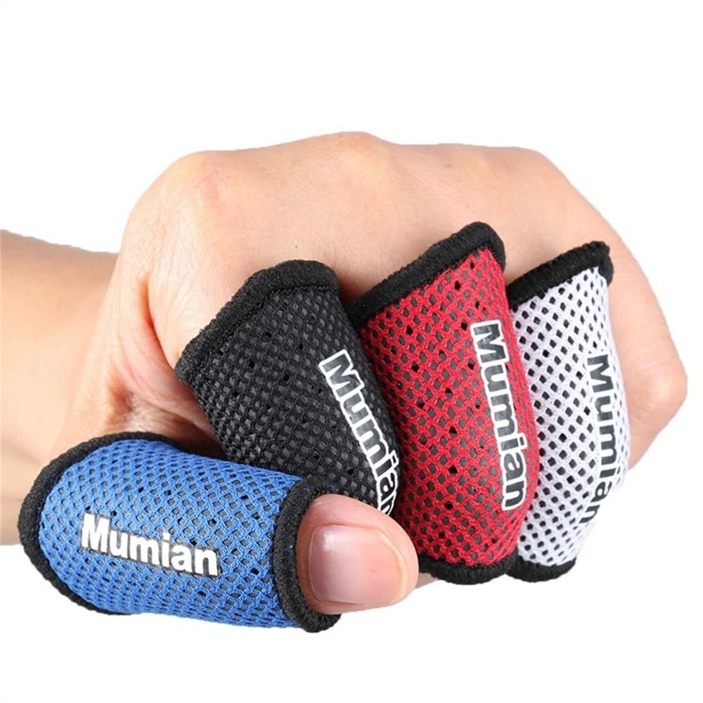 Tilbehør 2 stk. fodbold basketball åndbar badminton fingerstøttebånd fingerstøtte fingerærme fingerbeskytter