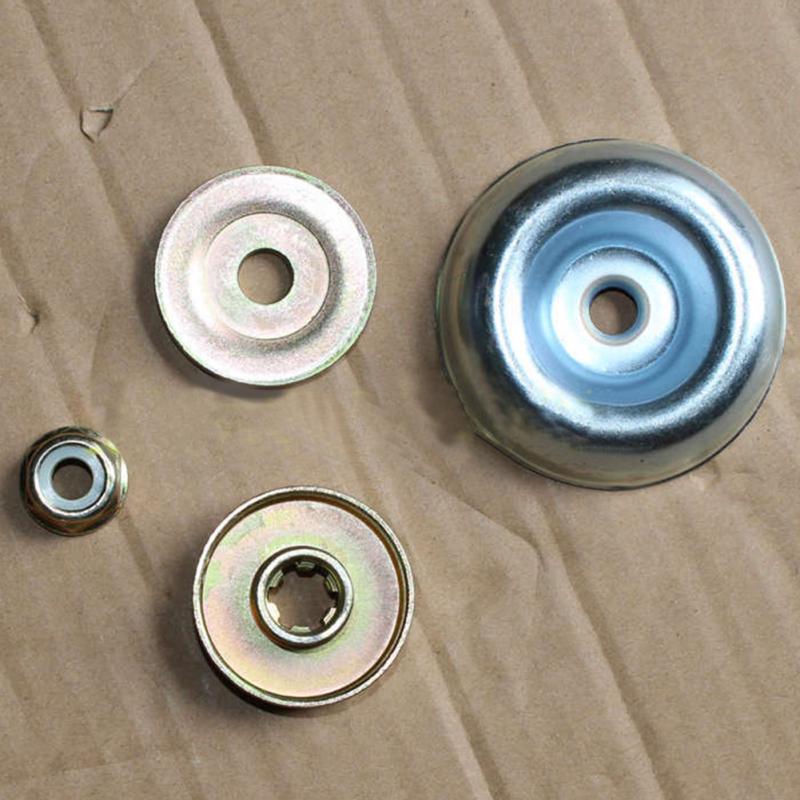 4 pièces de rechange boîte de vitesses en métal, Kit de fixation d'écrou à lame pour débroussailleuse