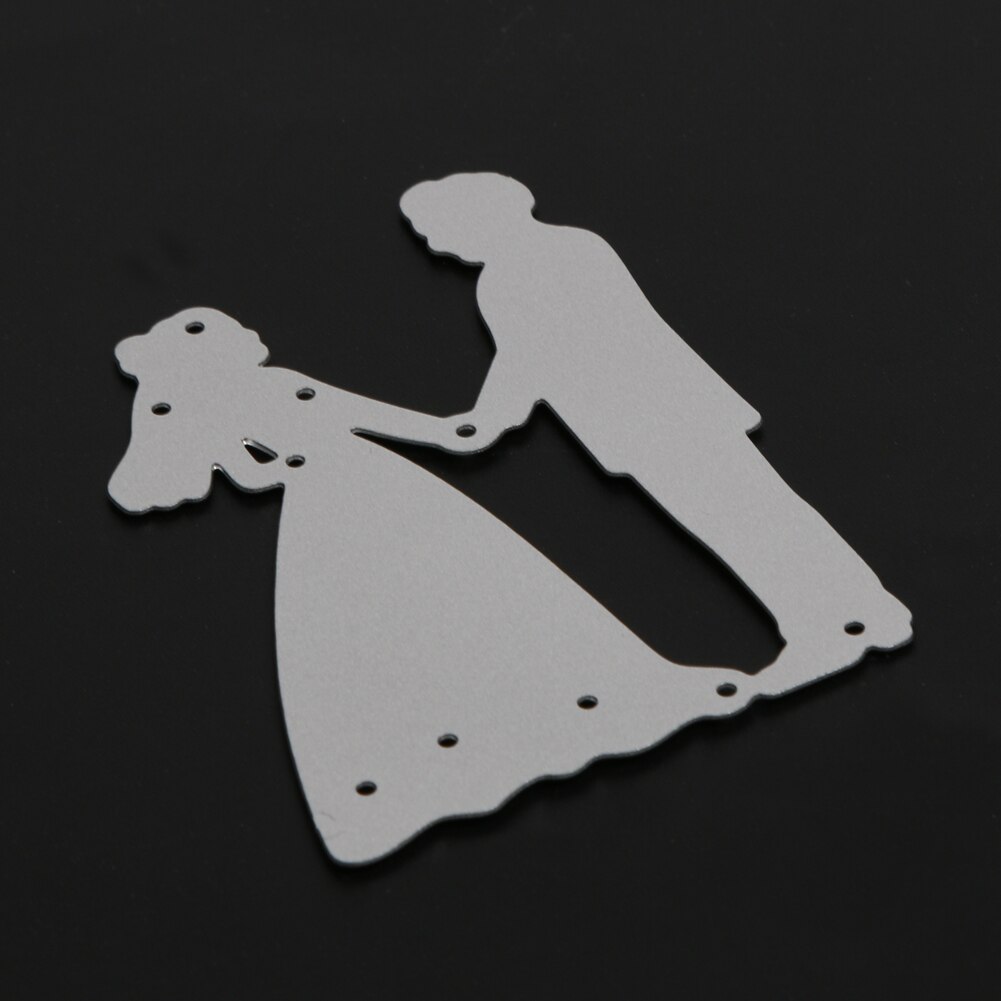 Metal Bride Groom Wedding Cutting Dies Stencils For DIY Scrapbooking Card Paper Craft Photo Album Painting Embossing Decor Craft