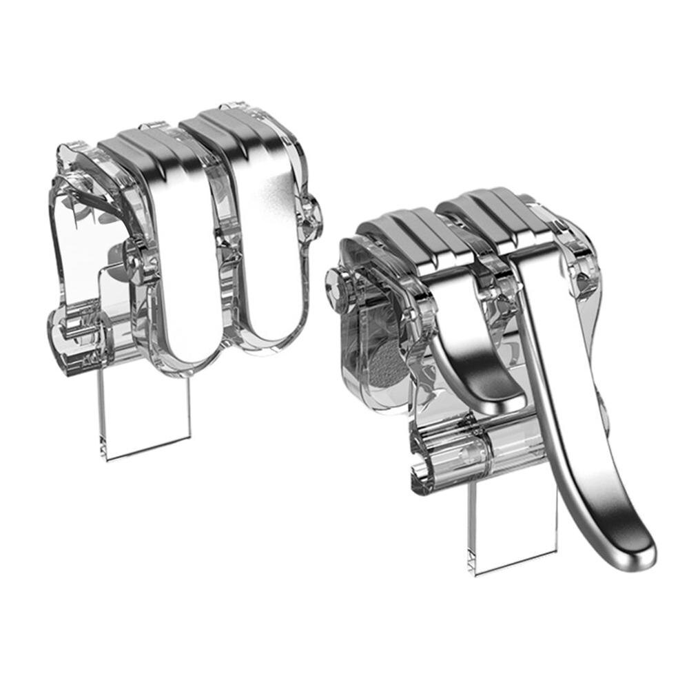 Mobile Game Controller Gamepad Trigger Aim Button Shooter Joystick Game Pad Accessory For Iphone Android: Default Title