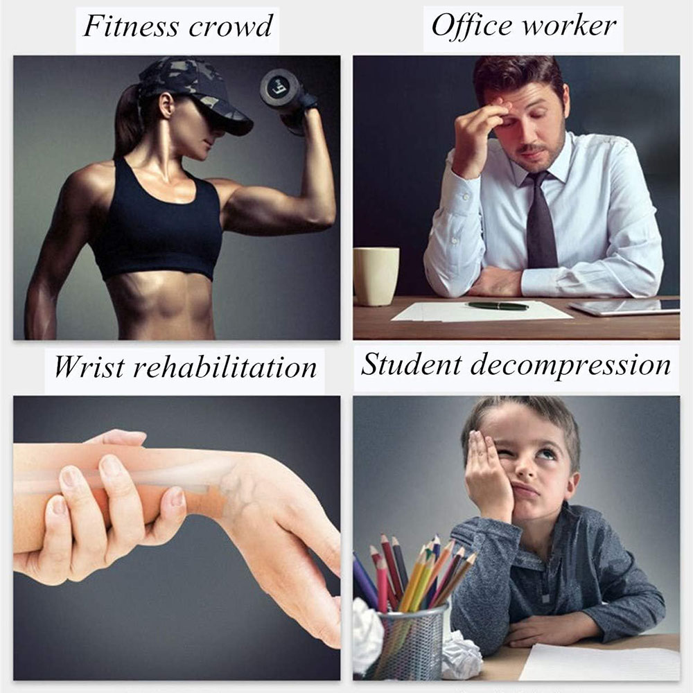 Selbststartender Handgelenk-Kreisel-Ball, Energie-Trainer-Ball, Handgelenk-Stärkungsgerät, Unterarm-Übungsgerät, Stärkung der Arme, Finger, Muskeln