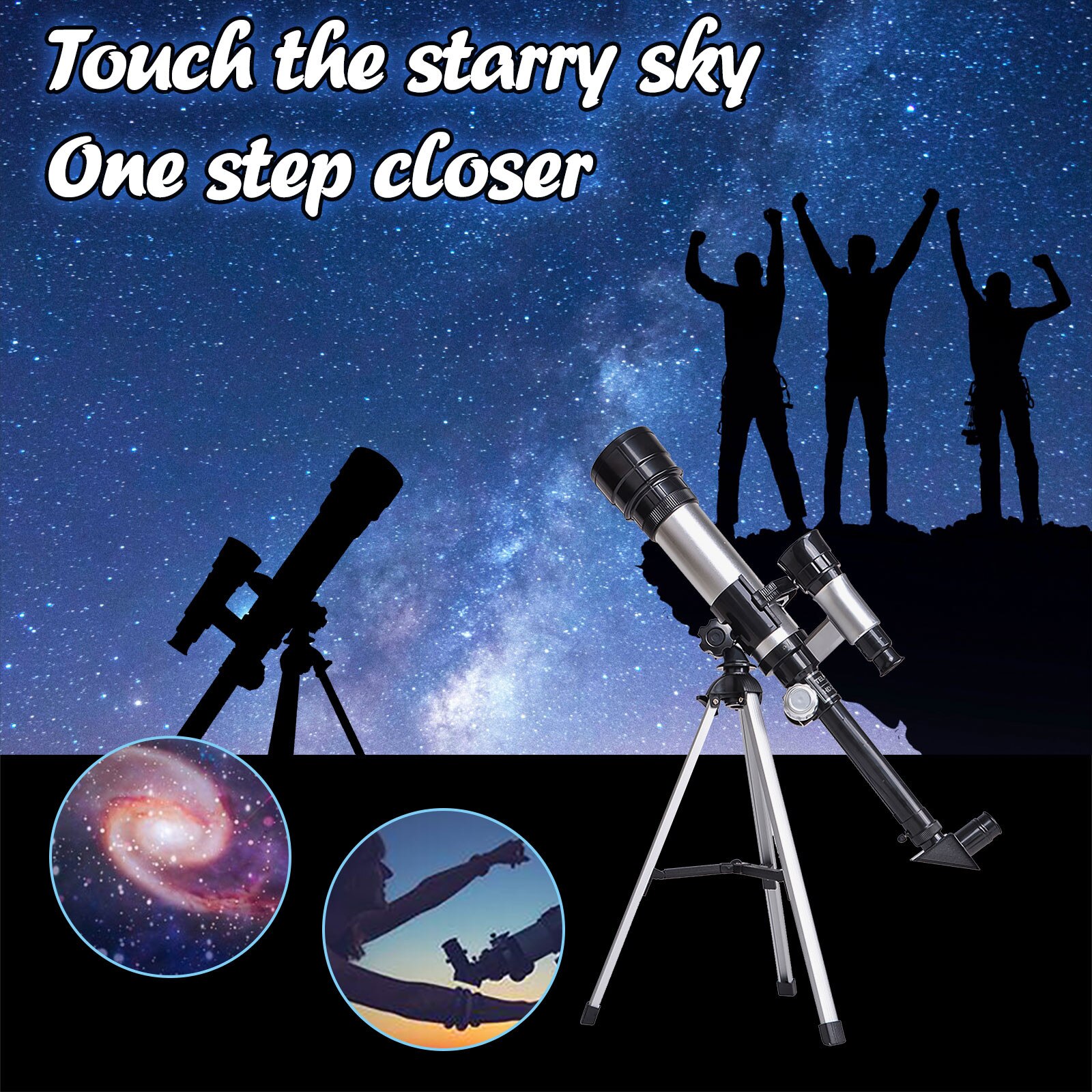Outdoor Telescoop Telescoop Statief Astronomische Telescoop Met Een Finder Spiegel Voor Sterrenwacht Monoculaire Telescopio