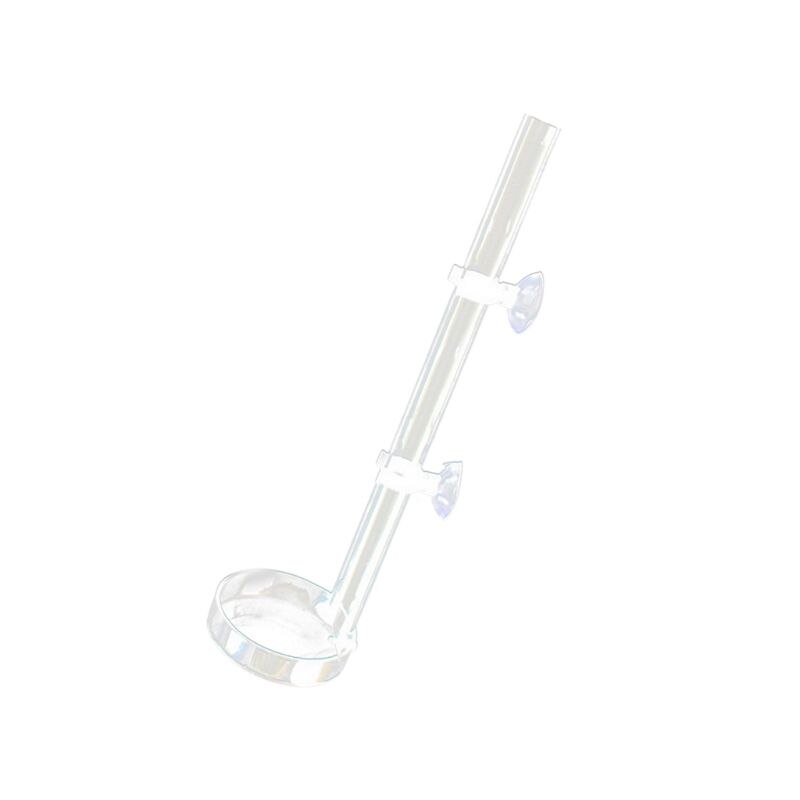 Acrylic Shrimp Feeding Tray Fish Food Feeder Aquarium Fish Tank Feeding Tube 97BB