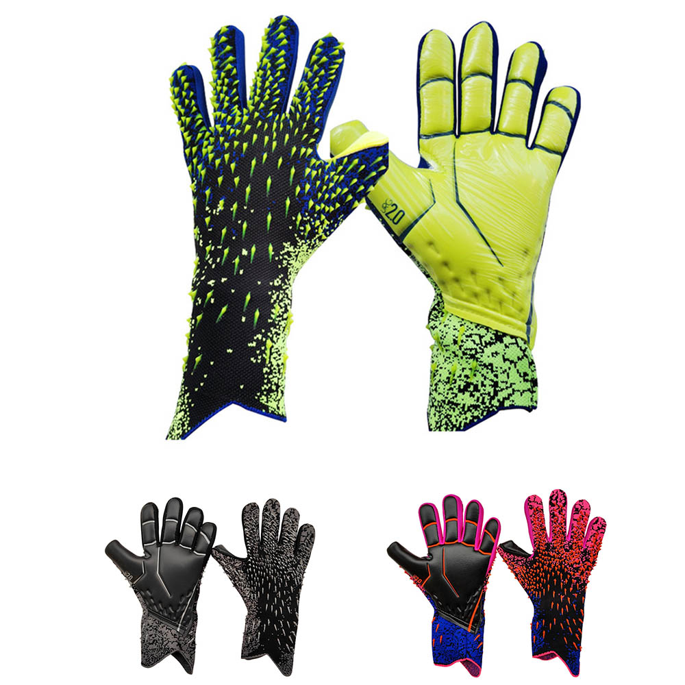Luvas De Goleiro De Futebol De Látex Espessado, Goleiro Profissional, Futebol, Esportes, Treino, Partida, Adultos, Juventude