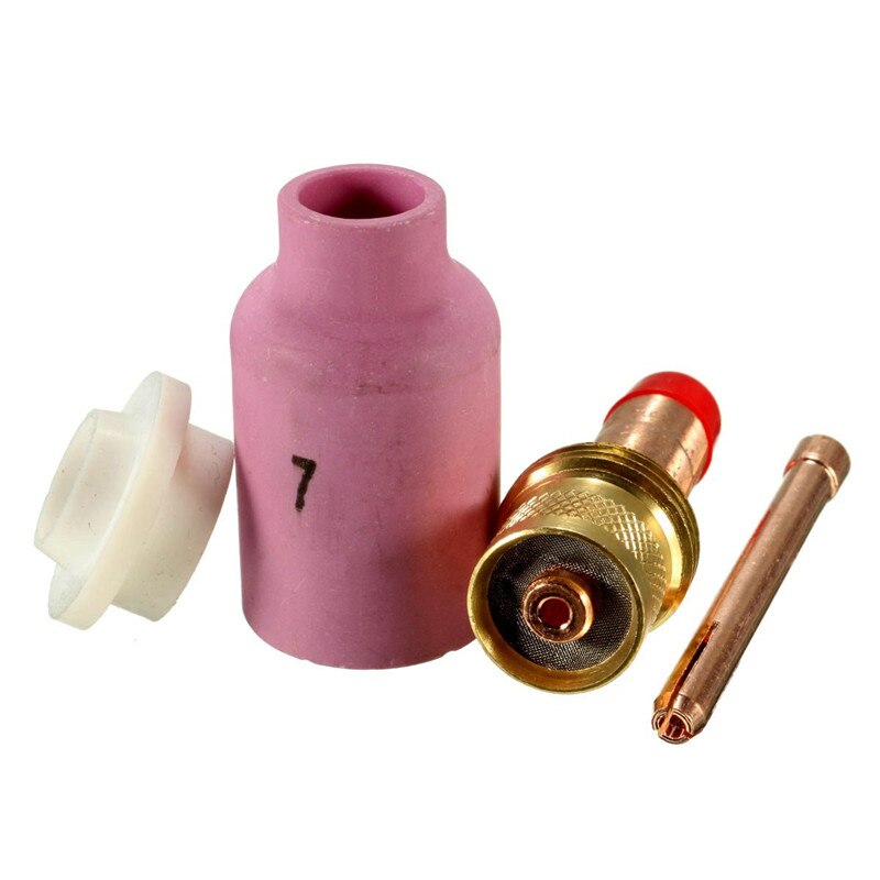 KIT de lentilles à gaz pièces/ensemble pour soudage TIG, taille 3/32 pouces, 45v 26 10N24 54N15 54N01, accessoires de torche pour soudage TIG, PTA DB SR WP17 18 26 Series